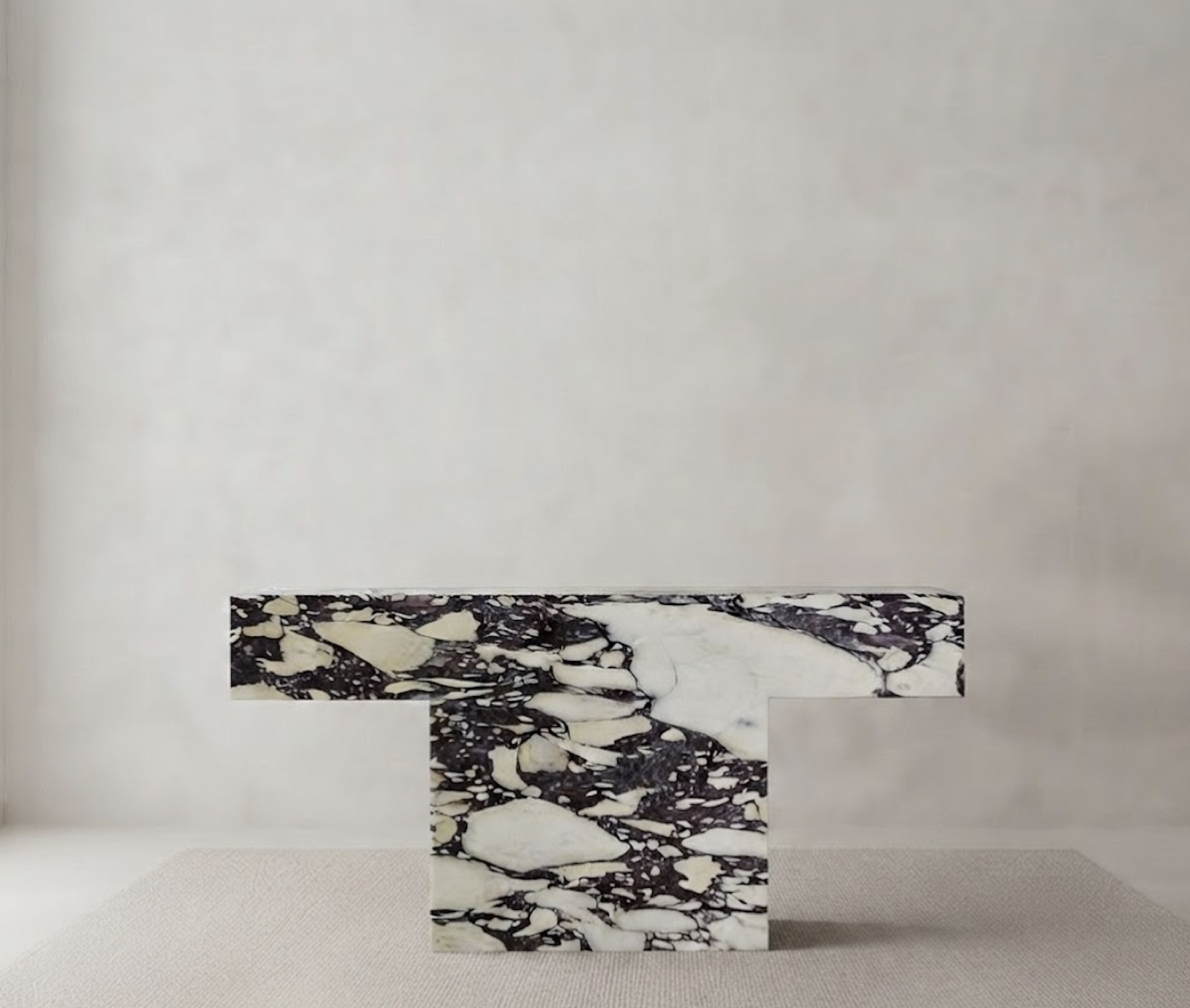 Calacatta Viola breccia marble — The Scultura Console